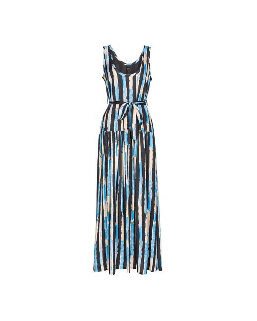 Pinko Blue Maxi Dresses