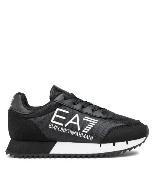 EA7 Jugend sneaker in Black für Herren