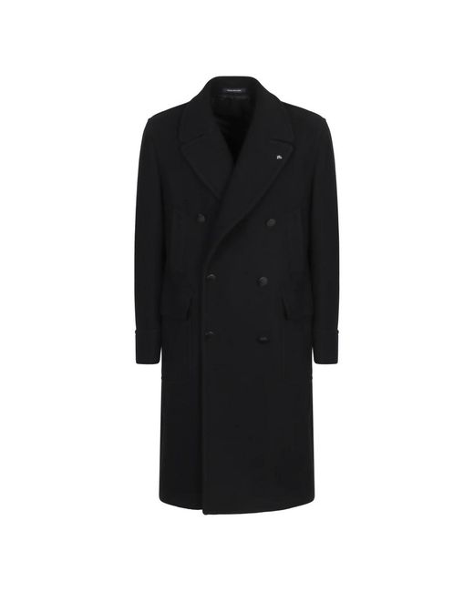 Tagliatore Double-Breasted Jas in het Black voor heren