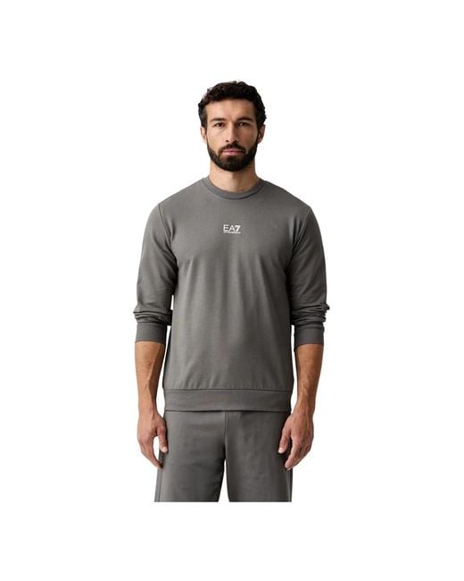 Sweatshirts EA7 de hombre de color Gray