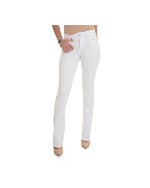 Liu Jo White Slim-Fit Jeans