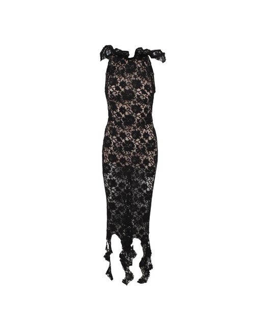 GIUSEPPE DI MORABITO Black Party Dresses