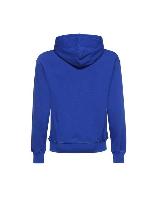 ICECREAM Bestickte baumwollhoodie in Blue für Herren