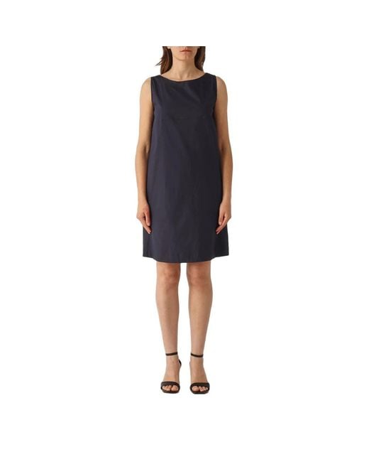 Gran Sasso Blue Short Dresses