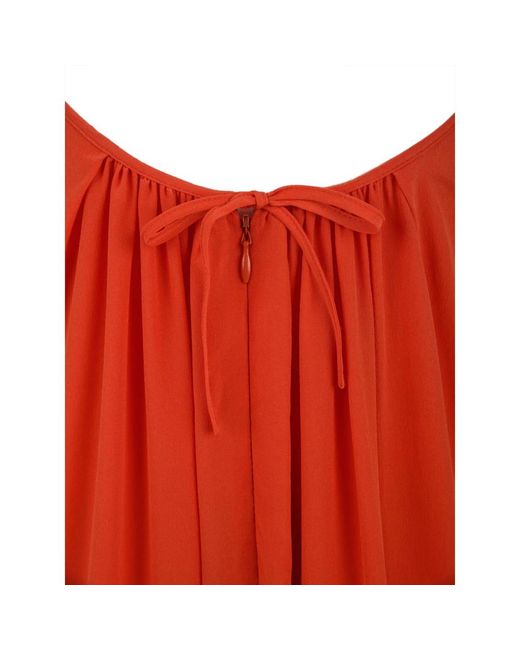 Aspesi Kleedjes ,Rood ,Coral Jurk in het Red