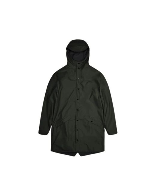 Rain Jackets Rains de color Black