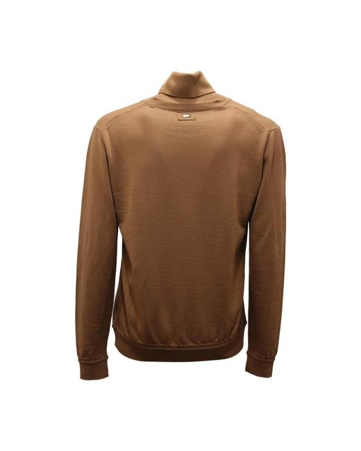 Herno Brown Turtlenecks for men