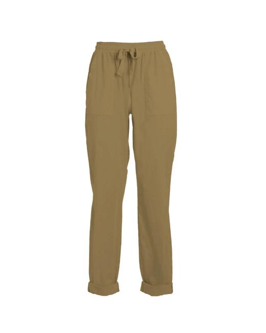 Deha Green Cropped Trousers