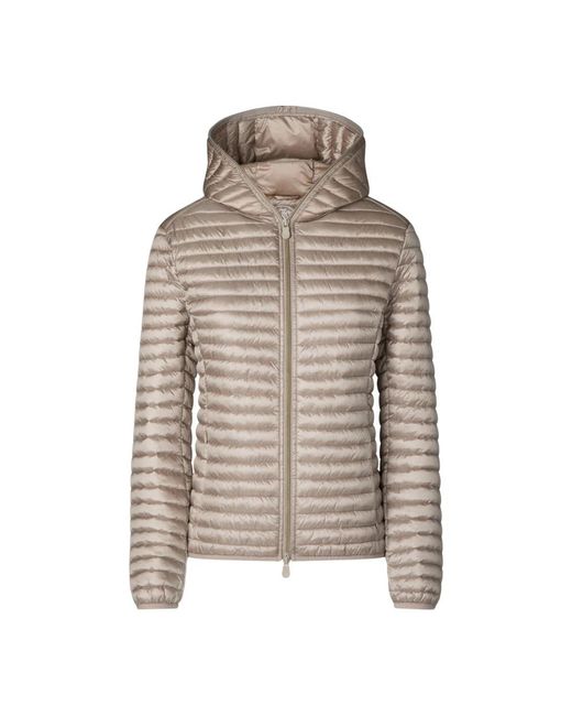 Save The Duck Gray Winter Jackets