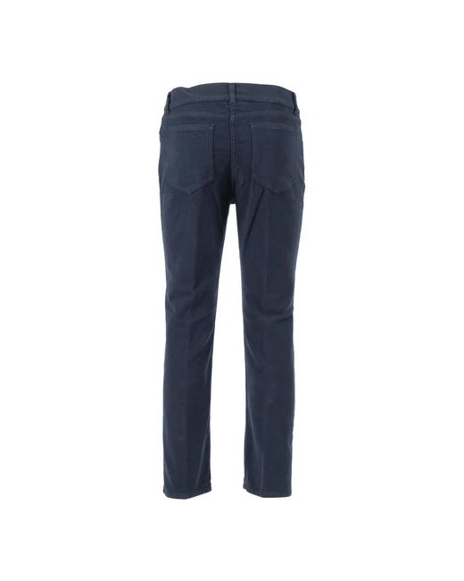 Aspesi Blue Slim-Fit Trousers