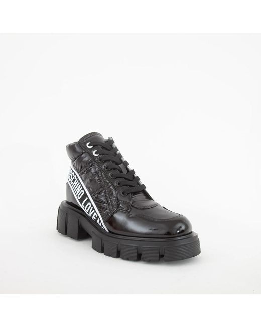 Love Moschino Black Winter Boots