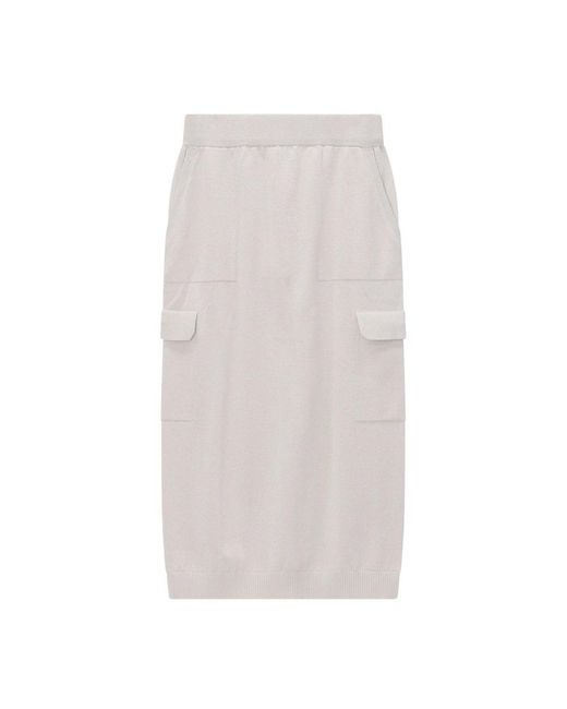 Peserico Midi Rok in het White