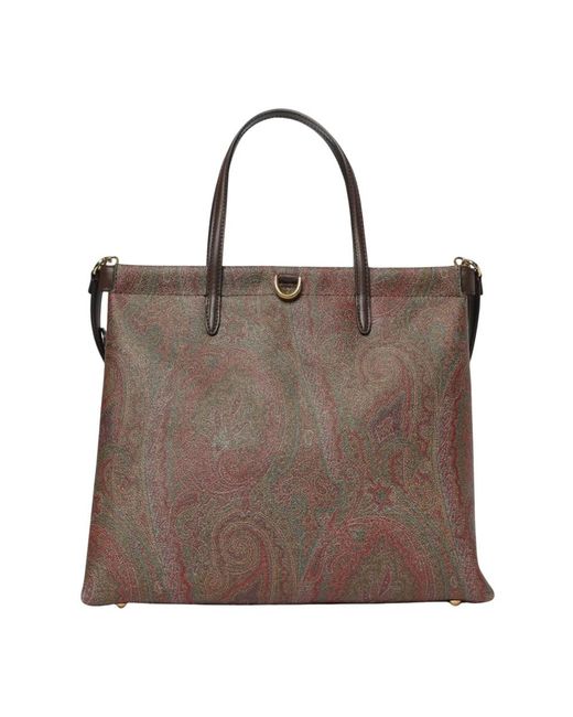 Etro Brown Tote Bags