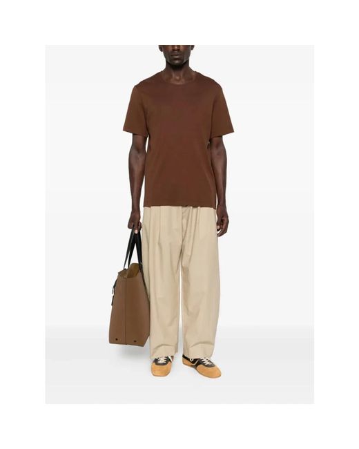 T-Shirts di Lemaire in Brown da Uomo