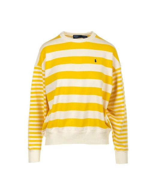 Ralph Lauren Yellow Sweatshirts