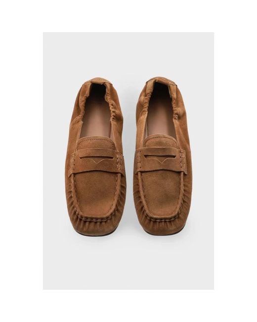 COPENHAGEN Brown Loafers
