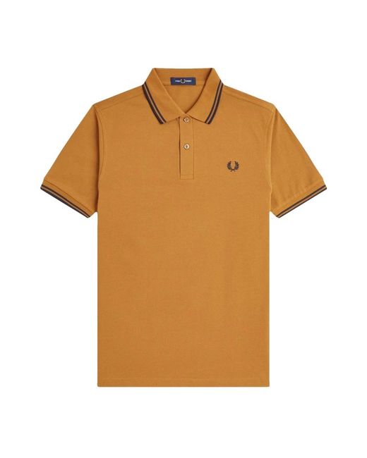 Fred Perry Polo Hemden in het Brown voor heren