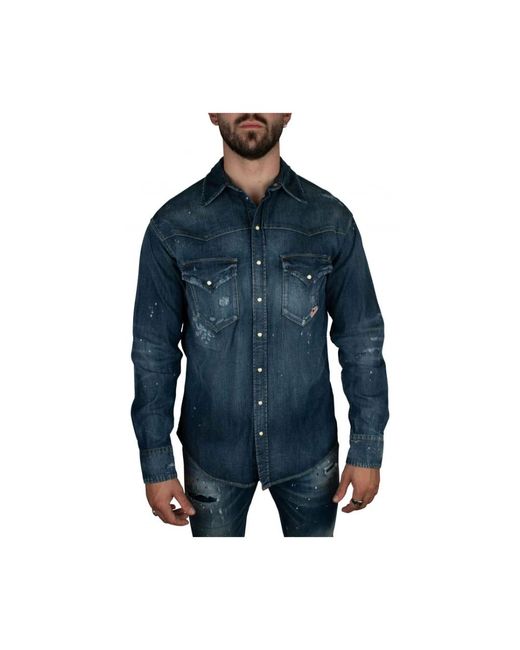 Chemises DSquared² pour homme en coloris Blue