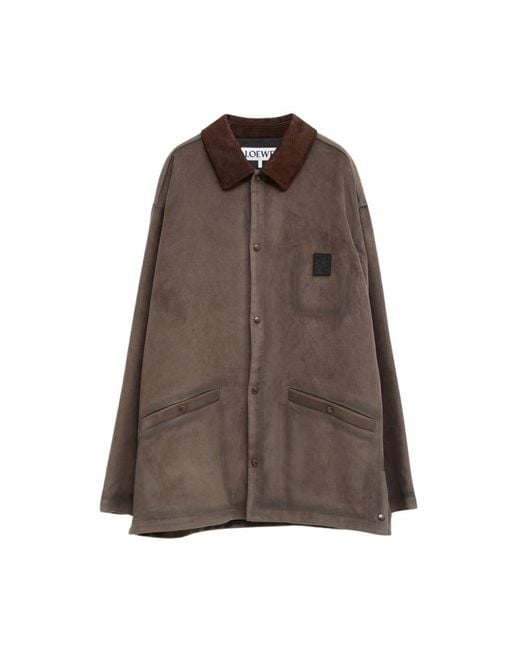 Loewe Brown Light Jackets for men