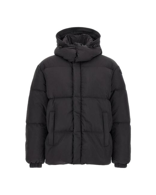 DIESEL Black Winter Jackets for men