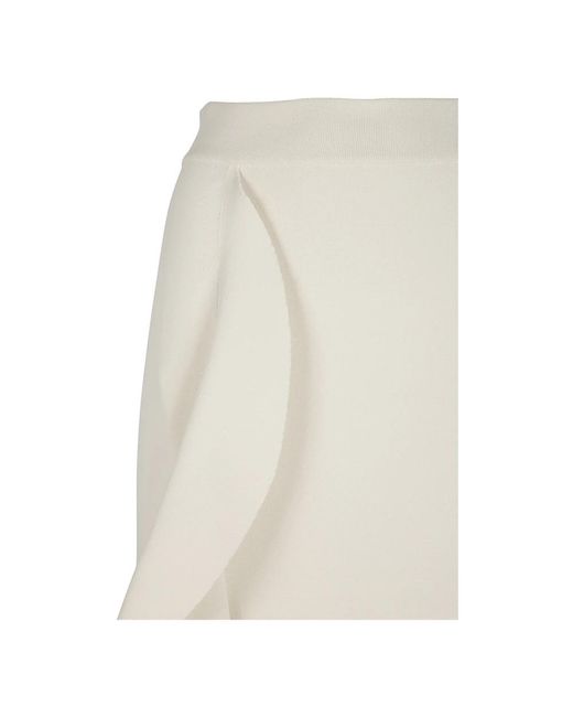 McQueen Rokken ,Wit ,Midi Rok in het Natural