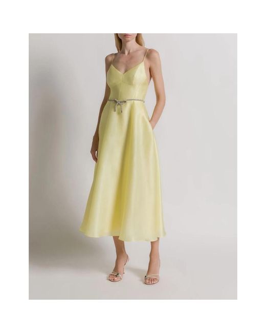 Alberta Ferretti Yellow Party Dresses