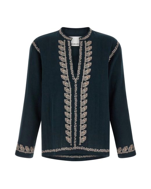 Isabel Marant Blue Casual Shirts for men