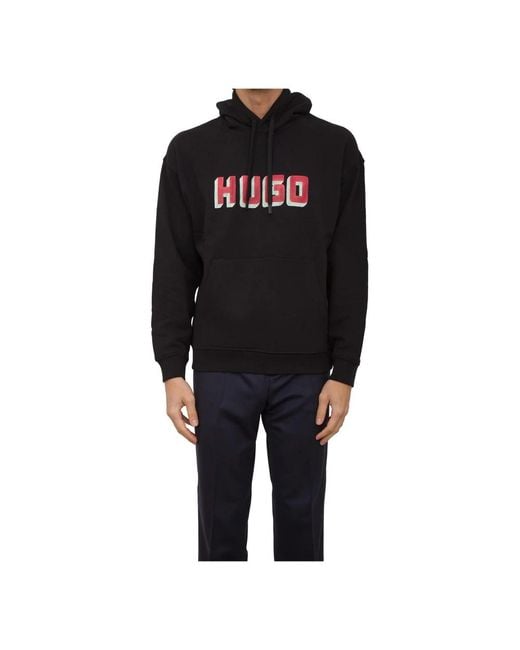 HUGO Hoodies in het Black voor heren