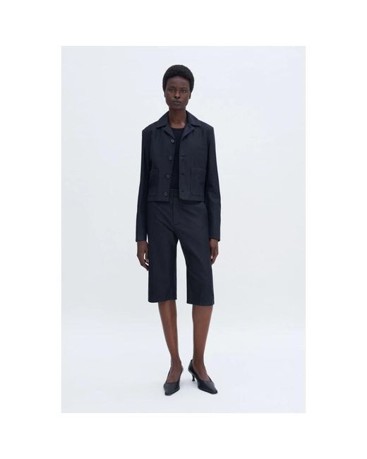 Filippa K Long Shorts in het Blue
