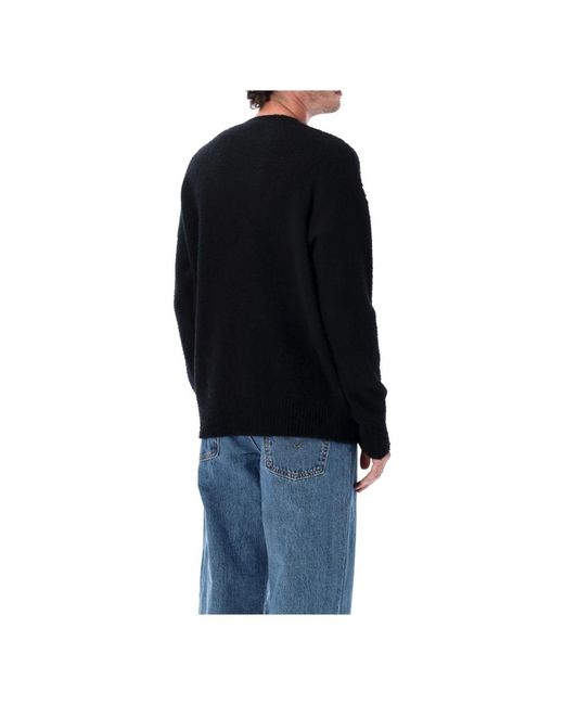 Roberto Collina Black Round-Neck Knitwear for men