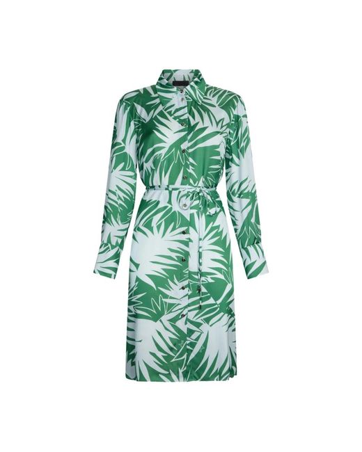 Liu Jo Green Shirt Dresses