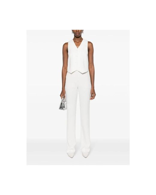 ANDAMANE White Wide Trousers