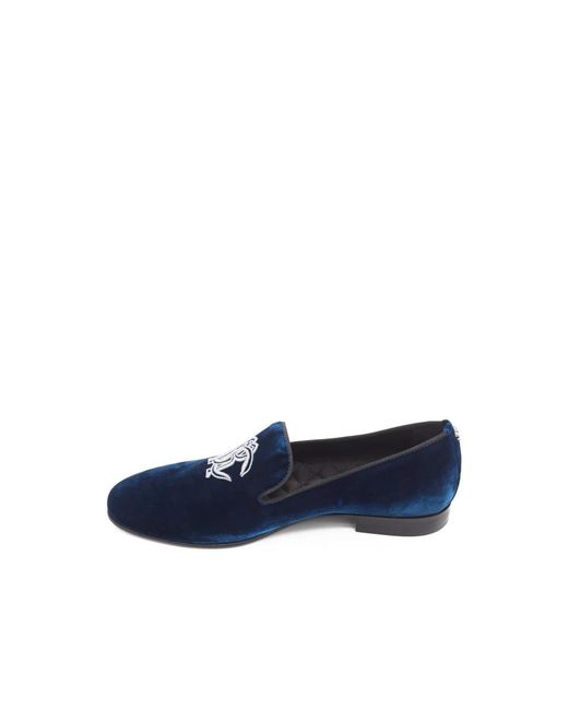 Roberto Cavalli Blue Loafers for men