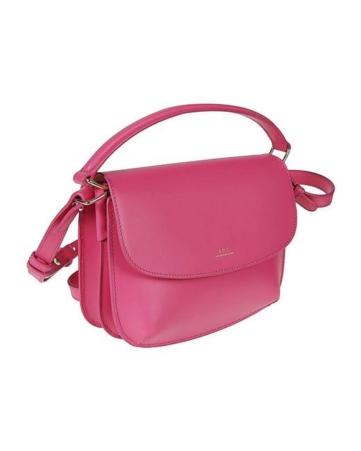 Bags > cross body bags A.P.C. en coloris Pink