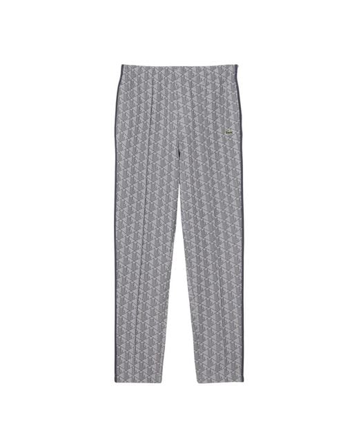 Lacoste Xh1440 Sweatpants in het Gray voor heren