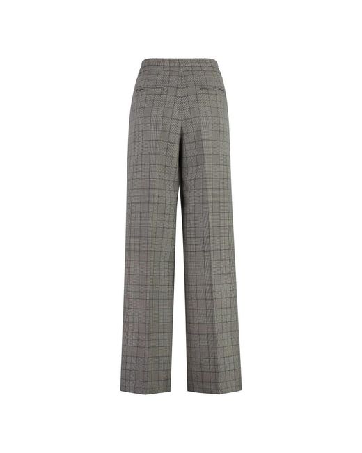 PT01 Gray Wide Trousers