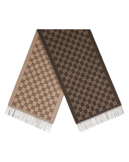 Gucci Brauner Schal Für Herren Accessoires in Gray für Herren
