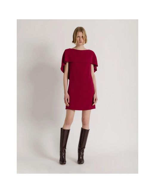 Alberta Ferretti Red Short Dresses