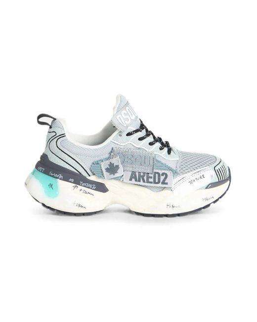 DSquared² Schnellere Sneaker in Blue für Herren
