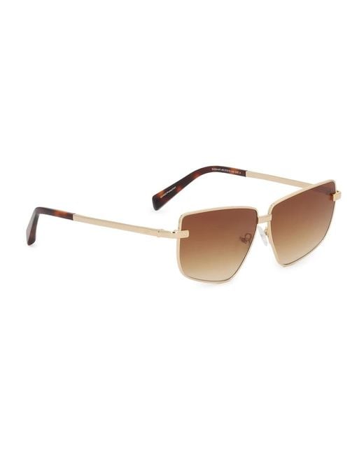 Sunglasses di Kazar in Brown