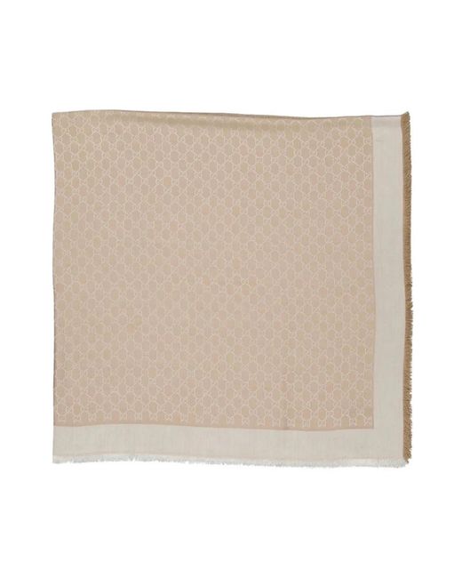 Gucci Natural Silky Scarves