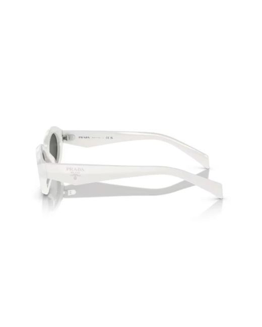 Prada White Sunglasses