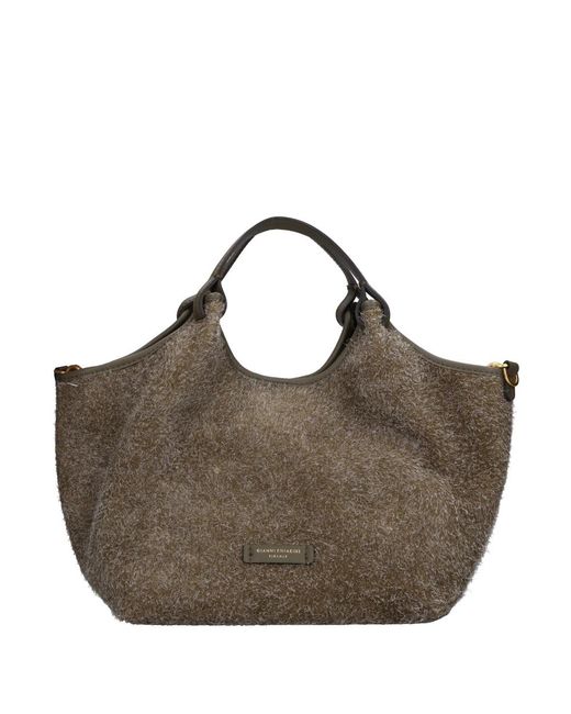 Gianni Chiarini Brown Shopping Bags