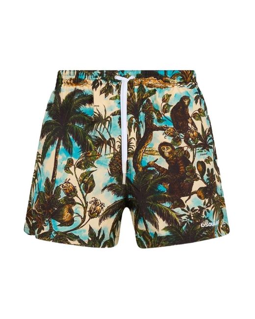 DSquared² Green Beachwear for men