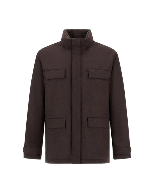 Herno Jassen ,Bruin ,Field Jacket in het Brown voor heren