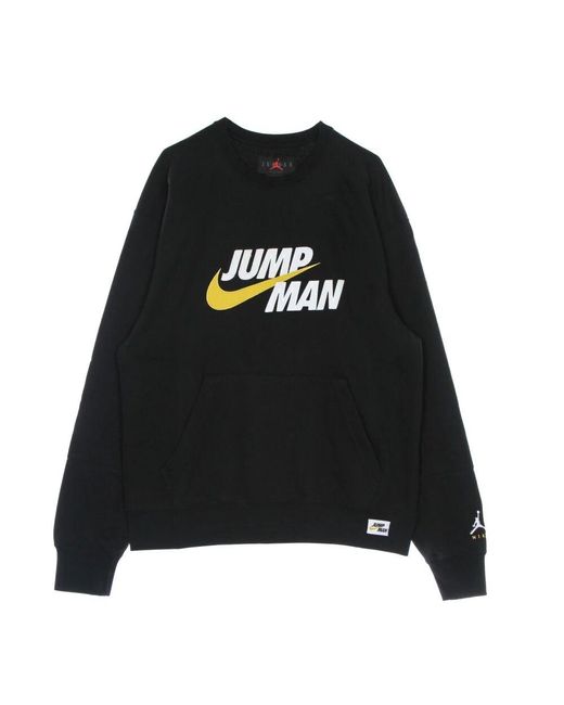 Nike Leichtes Crewneck-Sweatshirt Mit Kängurutasche in Black für Herren