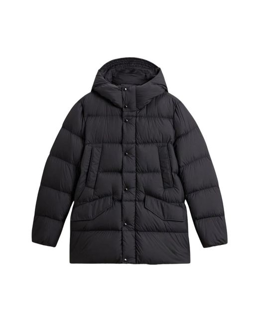 Winter Jackets di Woolrich in Blue da Uomo