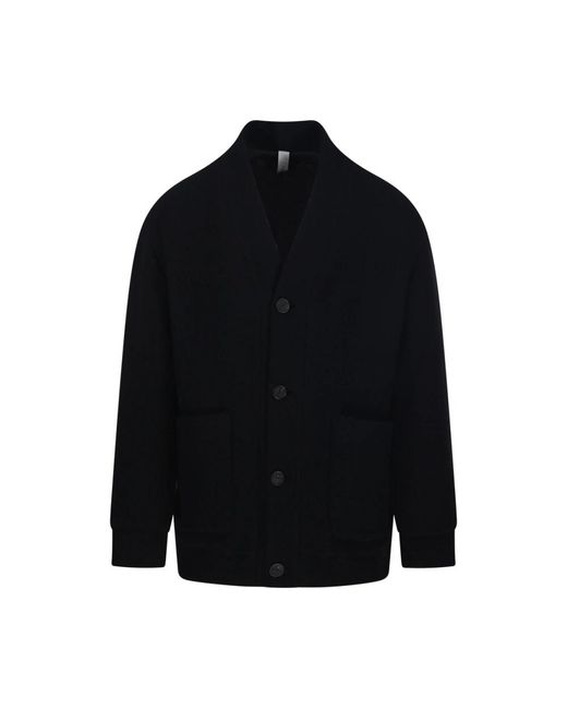 Cardigans Hevò de hombre de color Black