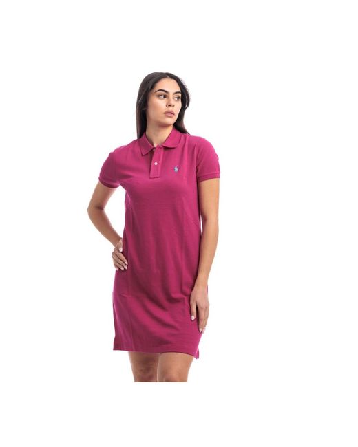Polo Ralph Lauren Purple Short Dresses
