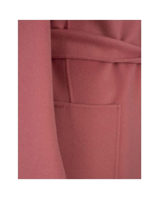 Coats > belted coats Max Mara en coloris Pink